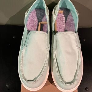 Sperry Kids' Mint Green Slip-On Shoes